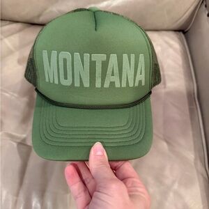 Green Montana Trucker hat! Never worn!